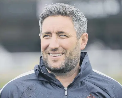  ??  ?? Sunderland head coach Lee Johnson.