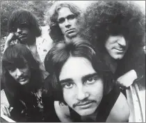  ?? The Canadian Press ?? Members of the band Steppenwol­f are shown in this image provided by Rock and Roll Hall of Fame. Goldy McJohn, one of the Canadian founding members of the band, had died.