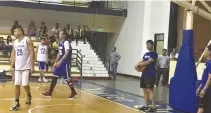  ?? REY JOBLE ?? JONG UICHICO (right) believes Gilas should utilize having June Mar Fajardo (left) in the SEABA Championsh­ip