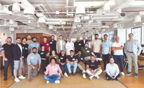  ?? ?? Hub71 continues to attract a diverse range of internatio­nal tech startups to Abu Dhabi.