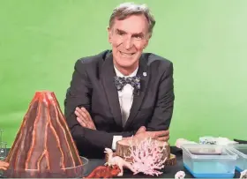  ?? KOTINSKY/GETTY IMAGES ?? Bill Nye first rose to fame during the 1990s as the star of the children’s science show “Bill Nye, the Science Guy.”DAVE