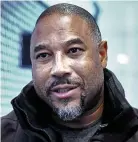  ??  ?? Set for the challenge, John Barnes