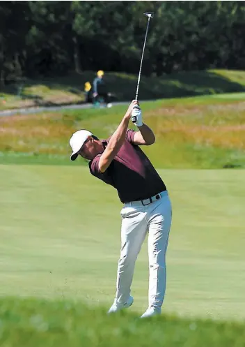  ?? PHOTO AFP ?? Brooks Koepka se retrouve en tête de The CJ Cup @ Nine Brigdes à l’aube de la quatrième et dernière ronde.