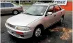  ??  ?? Amanda Edwards was awarded a full refund for the Mazda Familia.