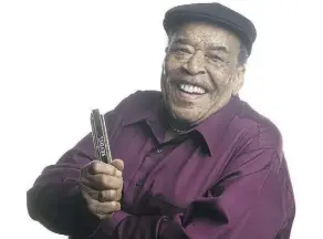  ??  ?? Harmonica great James Cotton died March 16 at the age of 81.
