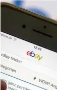  ?? Foto: dpa ?? Ebay klagt, Amazon soll illegal Verkäufer abgeworben haben.