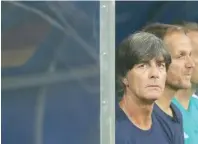  ?? AP ?? Joachim Löew en el partido decisivo contra Suecia.