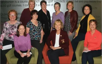  ??  ?? Prize winners at the Ardfert Quarries sponsored prize at Ballybunio­n Golf Club on Sunday were, front l-r: Mary Whelan, Maria Lyons (winner), Anna Hill, Josette O’Donnell (Captain) and Bernie Daly, Back, l-r: Mary Hickey Keane, Susan Gilmore, Mary...