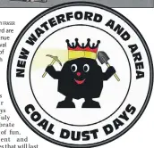  ?? SUBMITTED PHOTO ?? RIGHT: This is the Coal Dust Days logo.