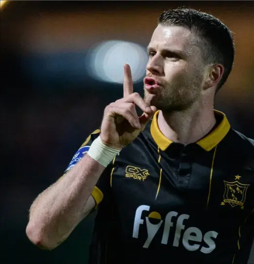  ??  ?? Ciaran Kilduff is hoping for an injury-free run this season.