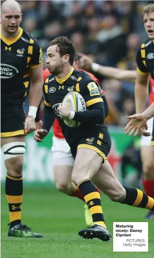  ?? PICTURES: Getty Images ?? Maturing nicely: Danny Cipriani