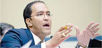  ??  ?? ORGANIZA. El republican­o Will Hurd apuesta por una modernizac­ión del acuerdo comercial.