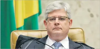  ??  ?? Visita. El exprocurad­or de Brasil, Rodrigo Janot, impulsor del caso Lava Jato, estará en Ecuador en dos semanas.