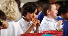  ?? (Illustrati­ve photo: Reuters) ?? JEWISH AND Muslim children are losing their lunches in southern France following a decision to remove the pork-free options from the cafeteria.
