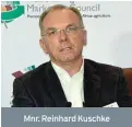  ??  ?? Mnr. Reinhard Kuschke