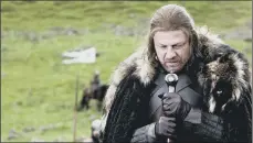  ?? PICTURES: PA/AP ?? BROKEN IN: Sean Bean as Father Michael Kerrigan in Broken, main image, and as Eddard ‘Ned’ Stark in the HBO series Game of Thrones, above.