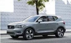  ?? Foto: Volvo ?? Es gibt auch was dazwischen: Volvo erweitert mit dem Kompakt SUV seine Modell palette nach unten. Der Preis: ab 31 350 Euro.