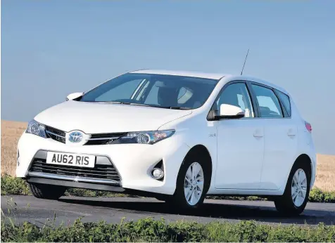  ??  ?? Toyota Auris