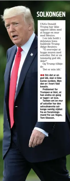  ?? FOTO: AP ?? Dagens gamle nyhed: Trumpen lyver igen.