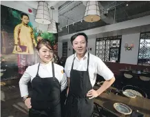  ??  ?? Executive chef Jinhee Lee and chef/owner Duncan Ly bring Foreign Concept’s creative pan-Asian cuisine to Summer Feast.