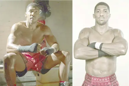  ??  ?? Anthony Joshua.