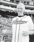  ?? By Christophe­r Hanewincke­l, US Presswire ?? Feeling better: San Diego-area native Bill Walton threw out the first pitch at a Padres game July 5.