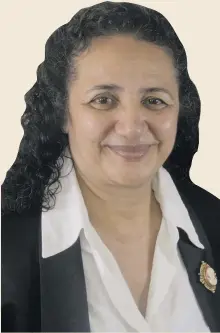  ??  ?? Unity Fiji provisiona­l candidate Ashwen Gibson Blake