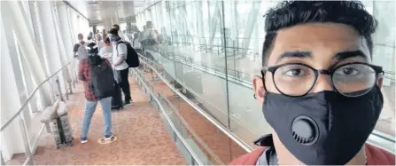  ??  ?? KEIYUREN Govender was studying towards an MBA at Bangalore University on a scholarshi­p from the Indian government when the coronaviru­s pandemic struck, and he was left to fend for himself in India, trying to find his way back home during lockdowns in both countries.