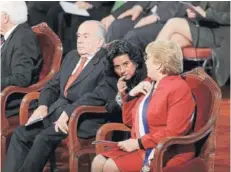  ?? FOTO: AGENCIAUNO ?? La Presidenta Bachelet en el Te Deum evangélico.