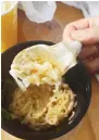  ?? Photo: Sam Leung ?? Photos of a deformed throwaway paper spoon have gone viral on social media ahead of a ban on single-use plastic utensils.