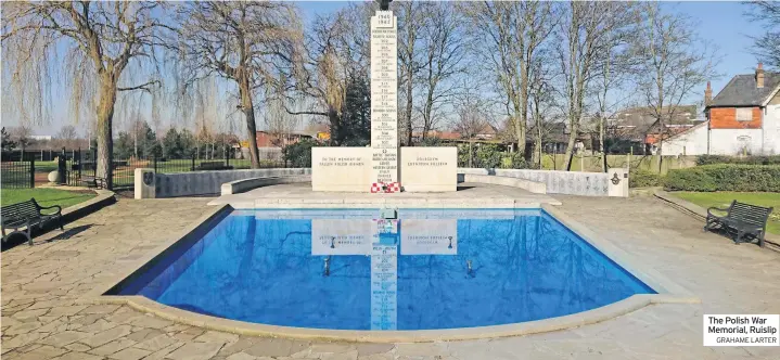  ?? GRAHAME LARTER ?? The Polish War Memorial, Ruislip