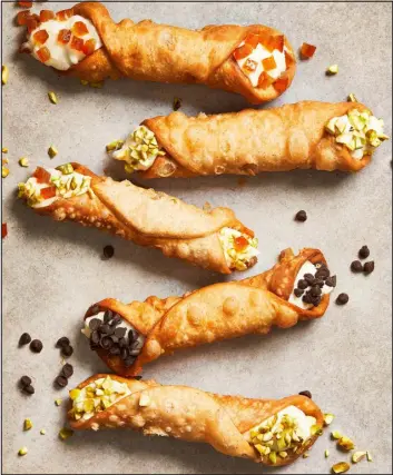  ?? ARMANDO RAFAEL — THE NEW YORK TIMES ?? Gorgeous cannoli don’t have to be intimidati­ng as long as you consider a few steps.