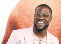  ?? MIKE CUPPOLA/GETTY IMAGES ?? Kevin Hart brings his comedy tour back to Northern California for shows in Concord, Saratoga and Stockton beginning Sunday.