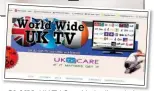  ??  ?? CLAIM: UK TV Care Limited’s website offers illegal ‘warranties’ for breakdown