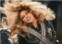  ??  ?? Beyoncé surprised fans with the anger on her latest album, “Lemonade.”