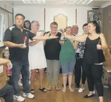  ??  ?? Pulborough bowlers staged a big fundraiser for Macmillan