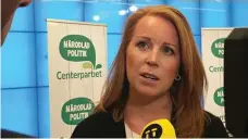  ?? Bild: AKVELINA SMED ?? Annie Lööf har bestämt sig.