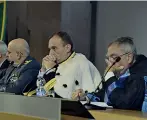  ??  ?? L’Ateneo Presente anche il rettore di Bergamo, Remo Morzenti Pellegrini