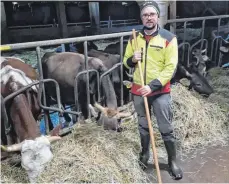  ?? FOTO: PRIVAT ?? Timo Manger träumt vom eigenen Milchviehb­etrieb.