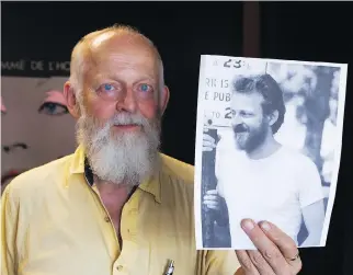  ?? JOHN KENNEY/ MONTREAL GAZETTE ?? Concordia professor Thomas Waugh, today and in a 1977 photo.