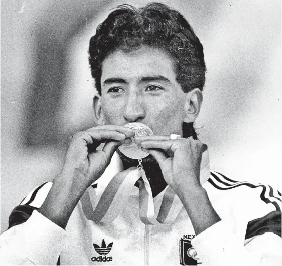  ?? FOTOTECA MILENIO ?? Ernesto Canto ganó el oro olímpico en Los Ángeles 1984.