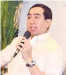  ?? (SUNSTAR FILE) ?? COMELEC. CHAIRMAN Andres Bautista.