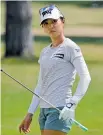  ?? Photo / AP ?? Lydia Ko was at even par when play stopped in Scotland.