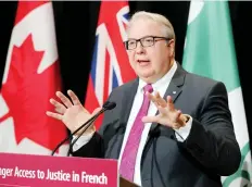  ?? JULIE OLIVER/FILES ?? François Boileau, French-language services commission­er, said Friday he’ll be leaving his position on May 1.