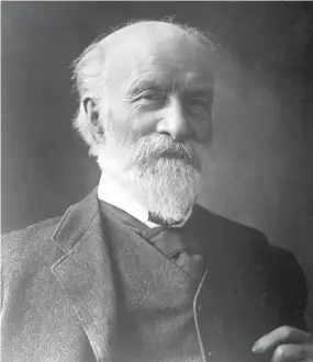  ?? THE CANADIAN PRESS ?? Sir Sandford Fleming’s first home in Canada was in Peterborou­gh. He he lived for two years with Dr. John Hutchison, a relative. The house is now a museum.