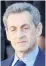  ??  ?? Nicolas Sarkozy