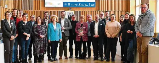  ?? Foto: Stéphane Guillaume ?? Die Pressekonf­erenz fand gestern in Esch/Alzette statt.