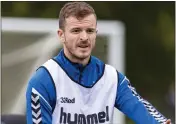  ??  ?? Andy Halliday is pleased with progress
