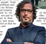  ??  ?? Scandal...Prof David Olusoga