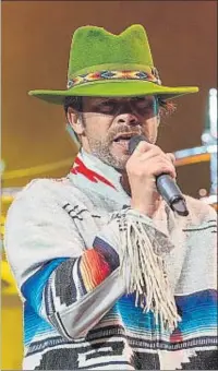  ?? VICTOR CHAVEZ / GETTY ?? Jay Kay, líder de Jamiroquai